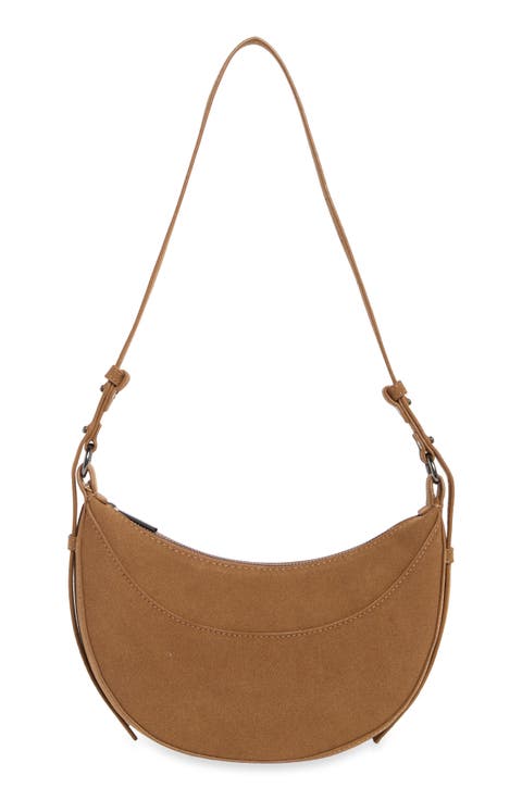 Convertible Crescent Shoulder Bag