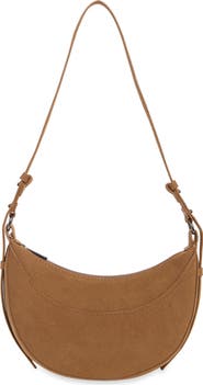 BCBG Convertible Crescent Shoulder Bag