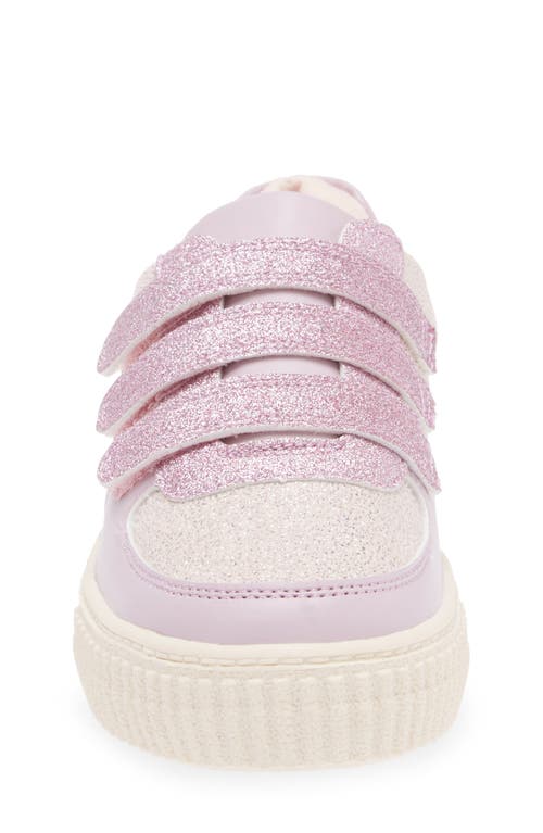 Tucker + Tate Tallulah Glitter Sneaker In Pink