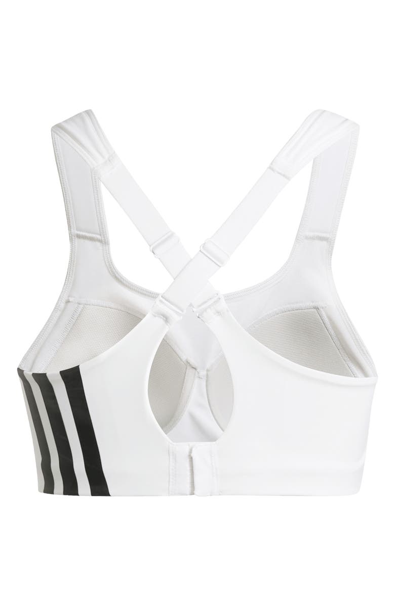 adidas TLRDIM HS Low Impact Sports Bra, Alternate, color, White