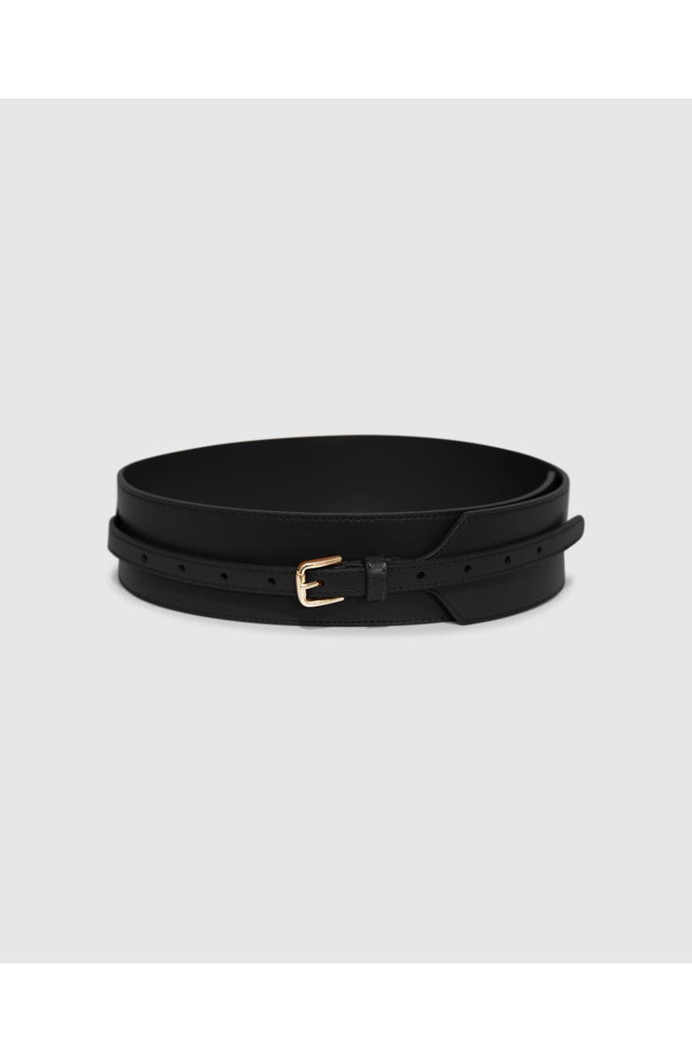 Belle & Bloom Together Again Belt, Alternate, color, Black