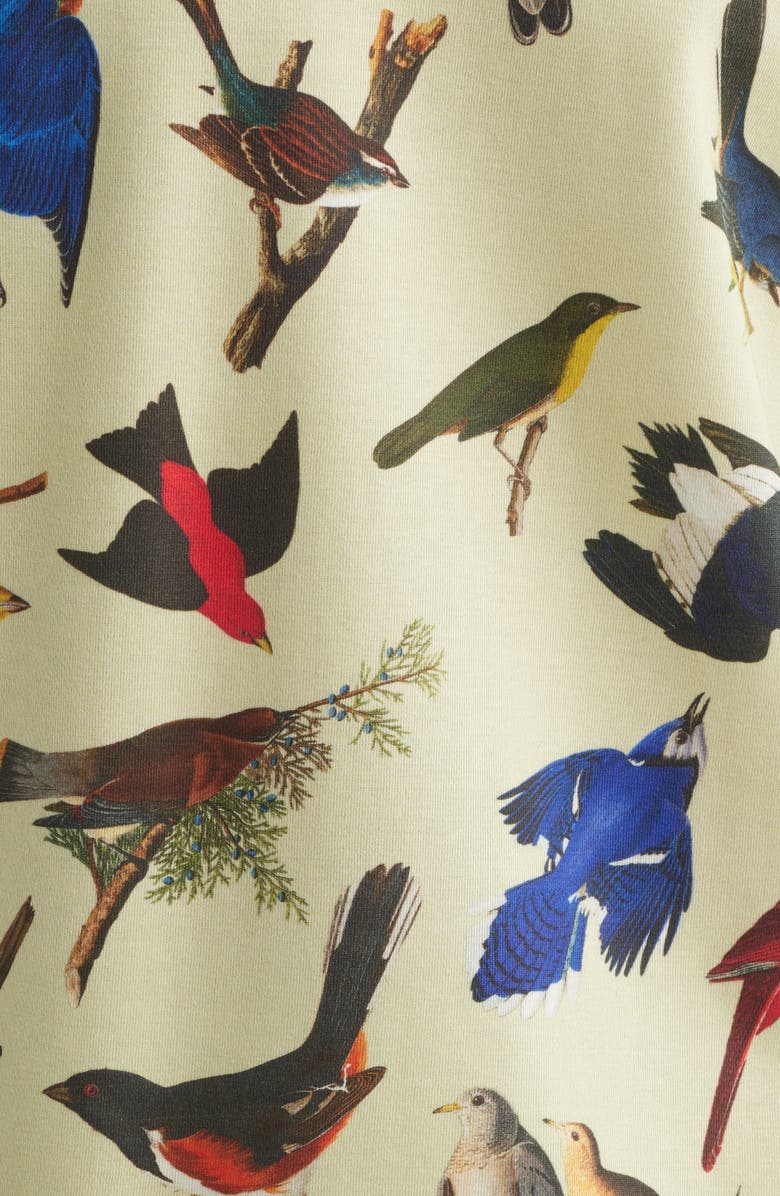 Malbon Golf Birds of Georgia Fairway Polo, Alternate, color, Bird Print