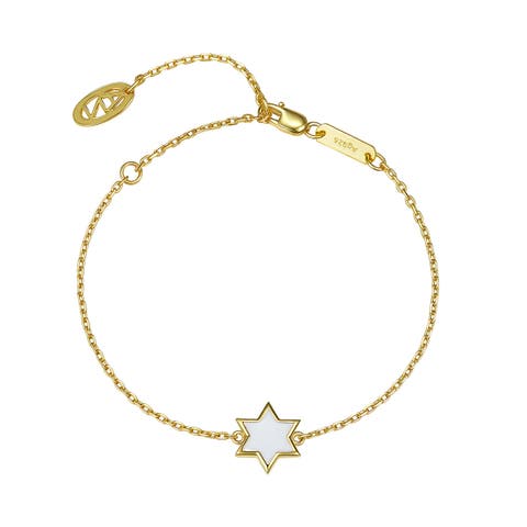 Petit Star of David Bracelet