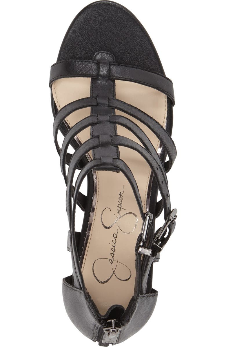 Jessica Simpson 'Shalon' Wedge Sandal, Alternate, color,