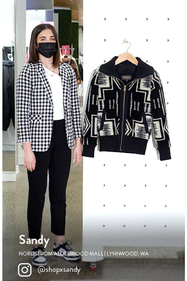 Women's Foxglove Print Zip Jacket video