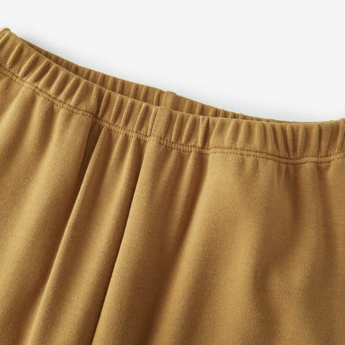 Milkbarn Brushed Jogger In Brown