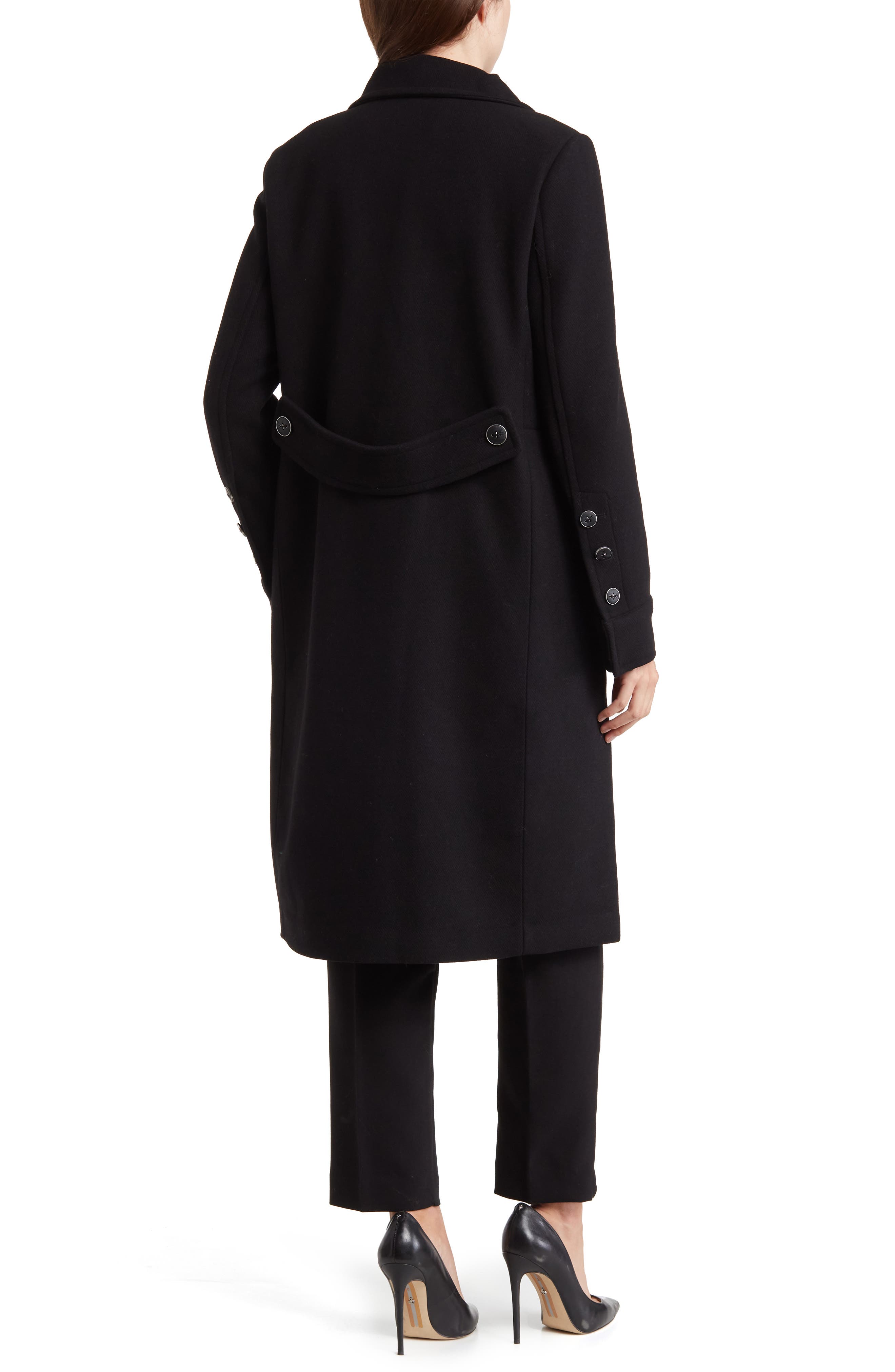 Almedia Wool Blend Twill Coat - image 2