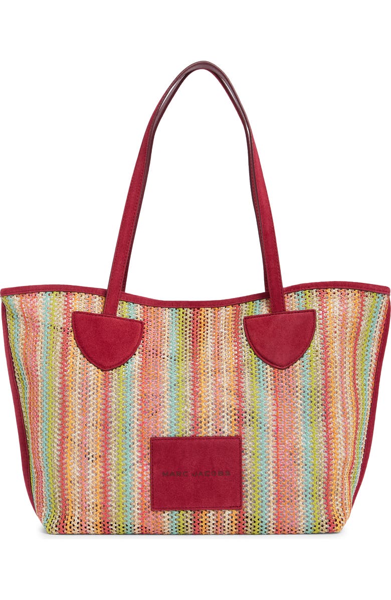 Marc Jacobs Raffia Tote Bag, Main, color,