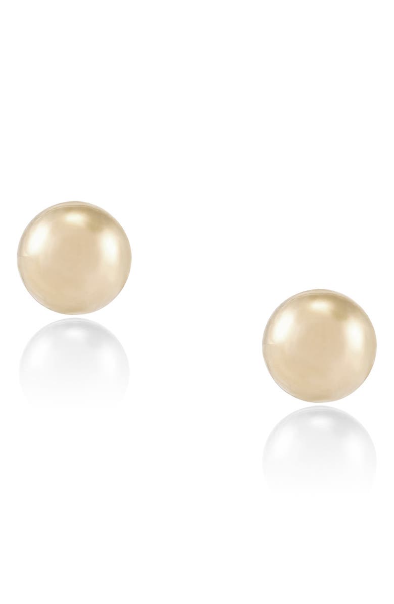 Frankie & Zoe 5mm High Polish Ball Stud Earrings, Alternate, color, 