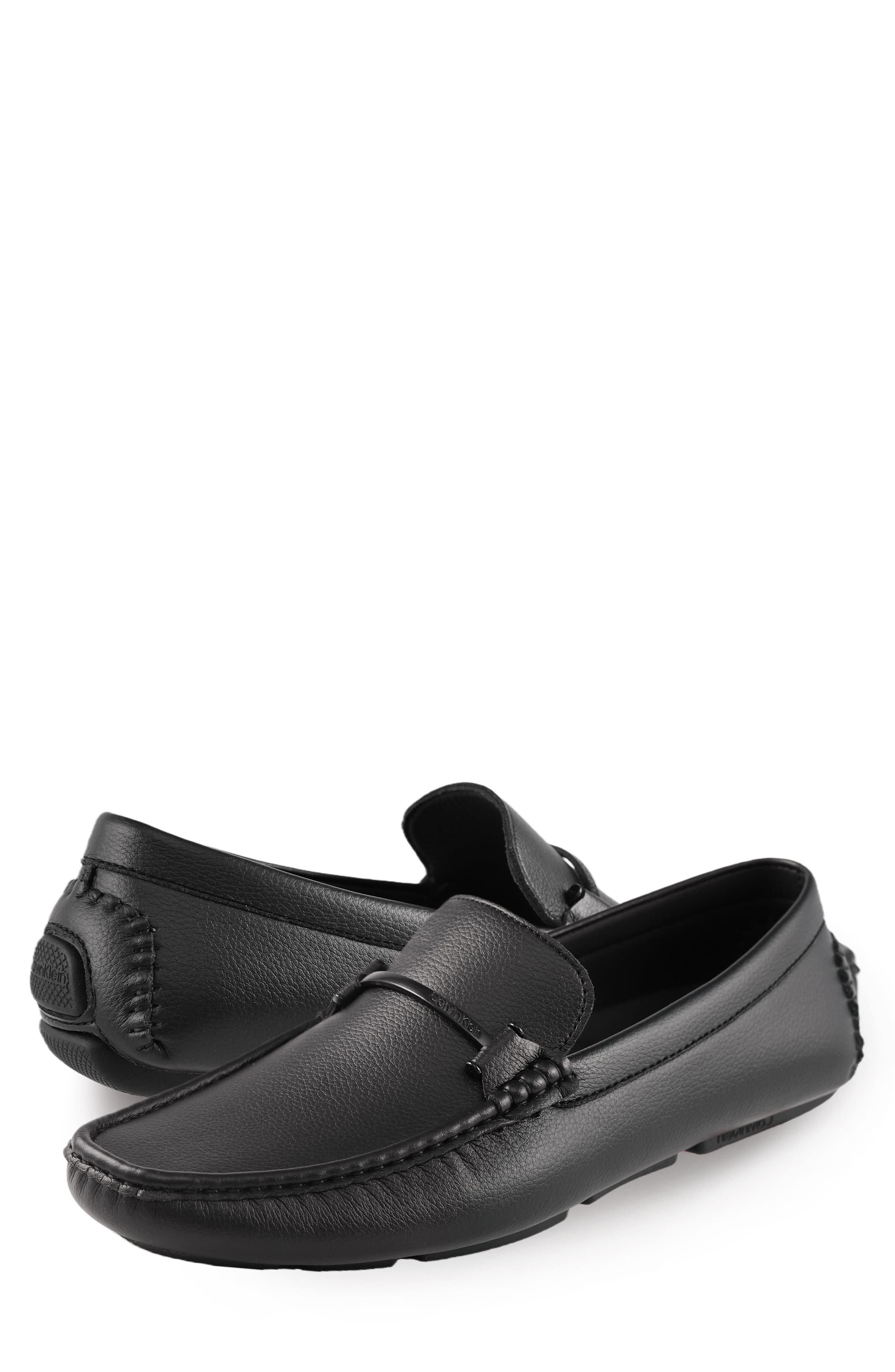 Calvin Klein Moglen Bit Loafer, Alternate, color, Black