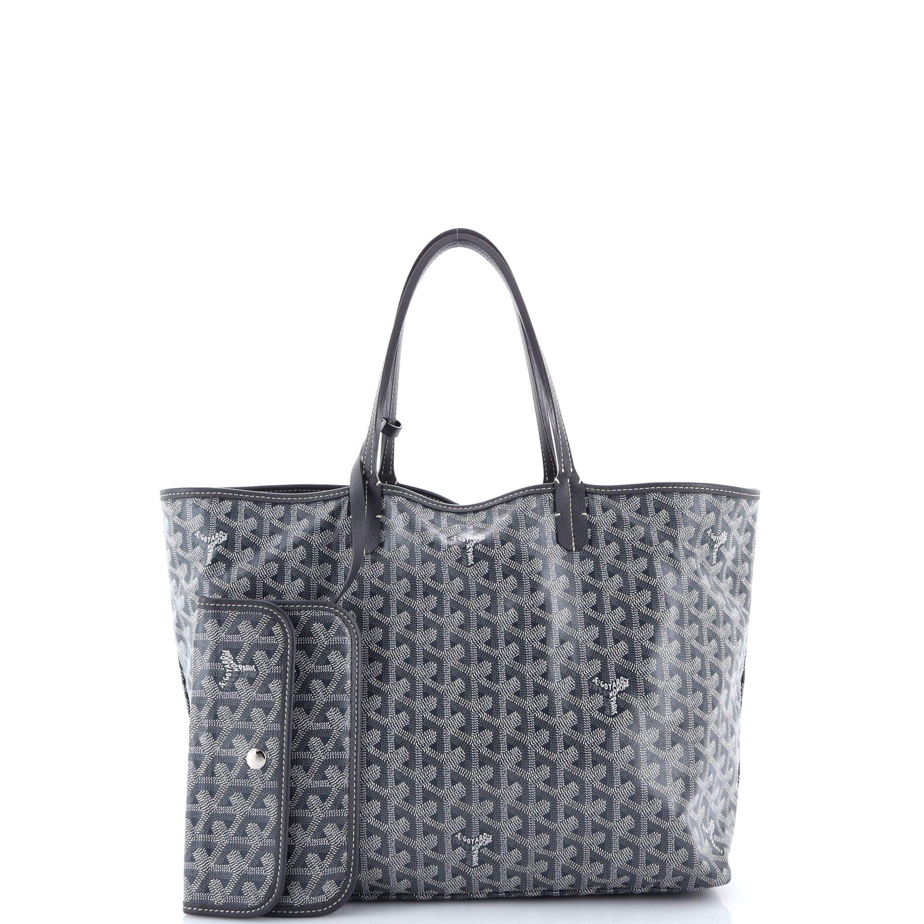 Pre-Owned Goyard Saint Louis Tote Coated Canvas PM, Alternate, color, 