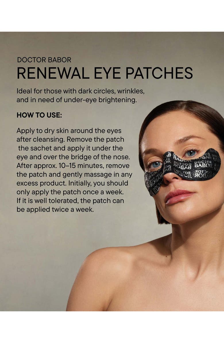 BABOR Renewal Eye Zone Patches, Alternate, color, 