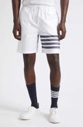 Thom Browne 4-Bar Rugby Shorts