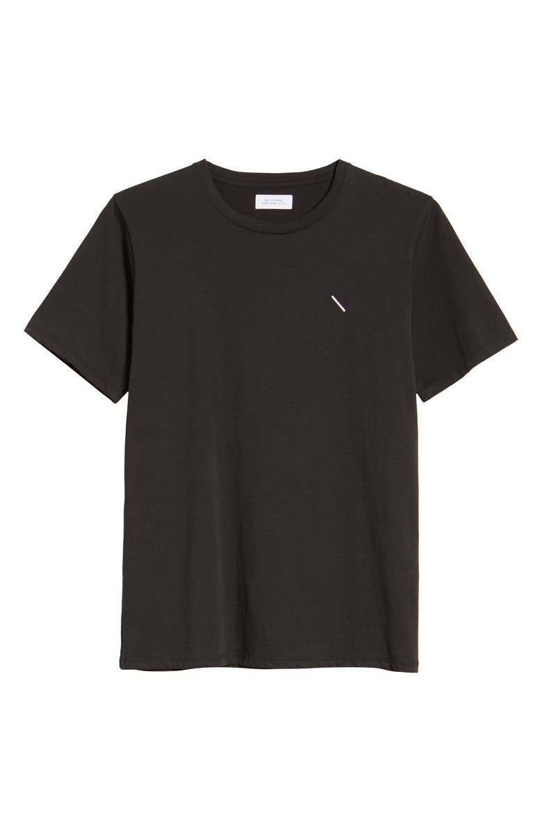 Saturdays NYC Embroidered Slash T-Shirt, Alternate, color,