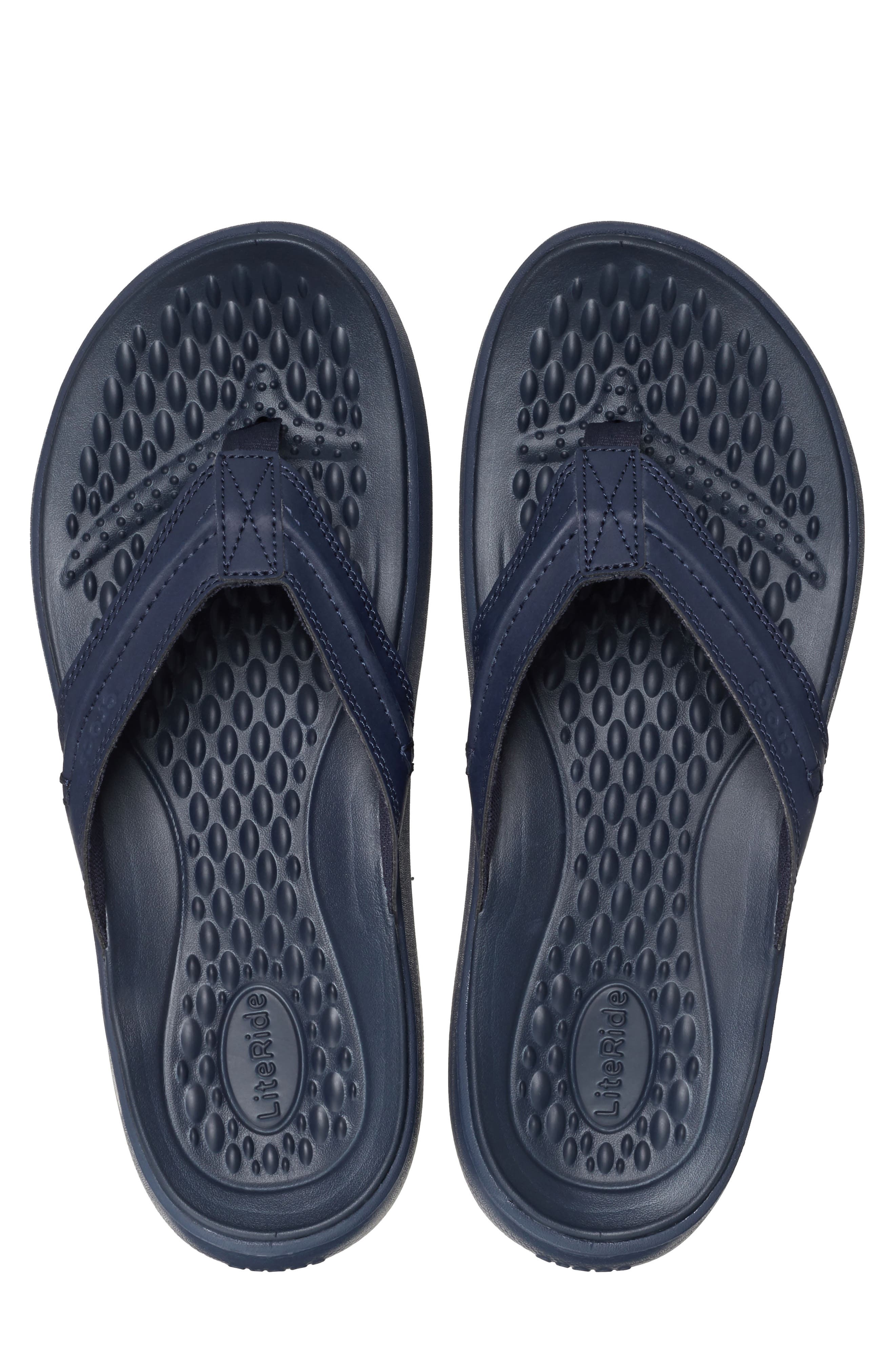 CROCS Yukon Vista II Flip Flop, Alternate, color, Navy
