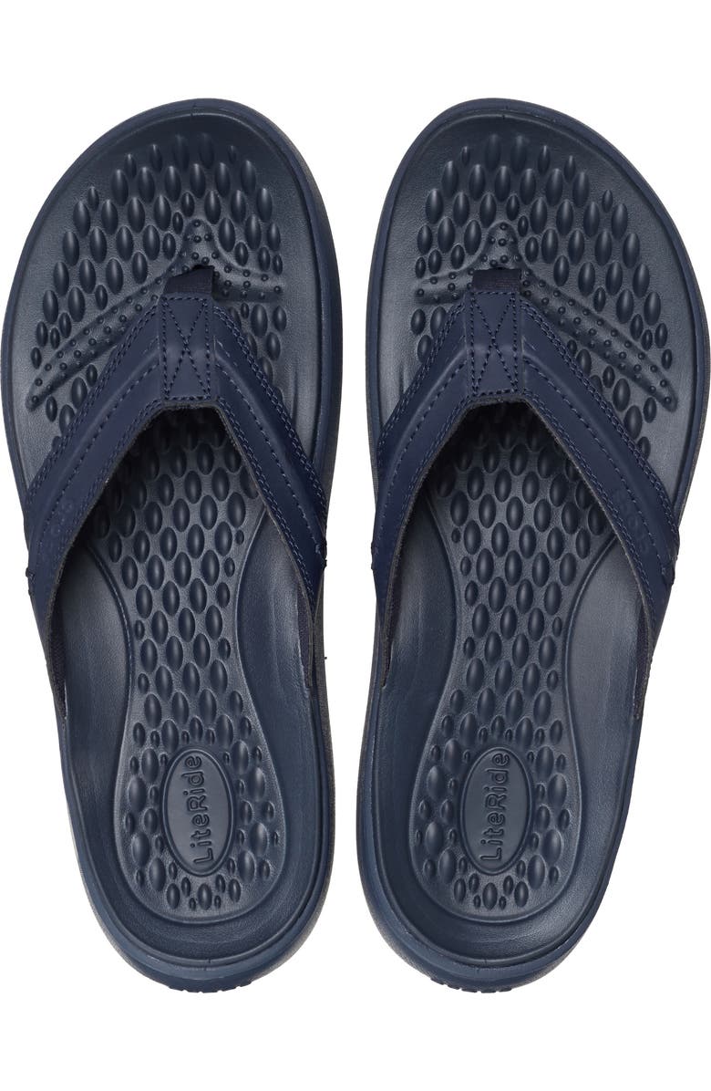 CROCS Yukon Vista II Flip Flop, Alternate, color, Navy