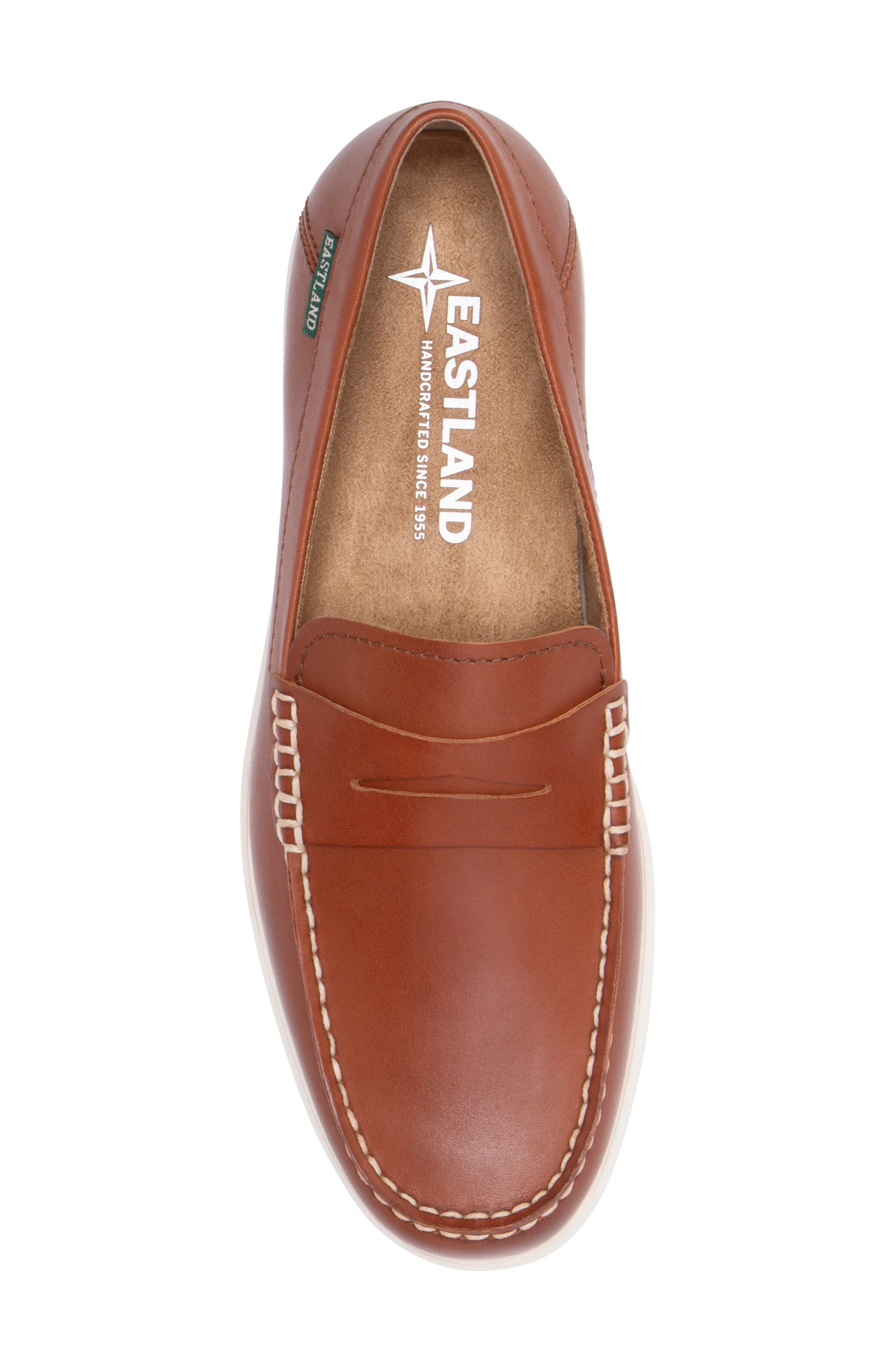 Eastland Baldwin Water Resistant Penny Loafer, Alternate, color, Tan