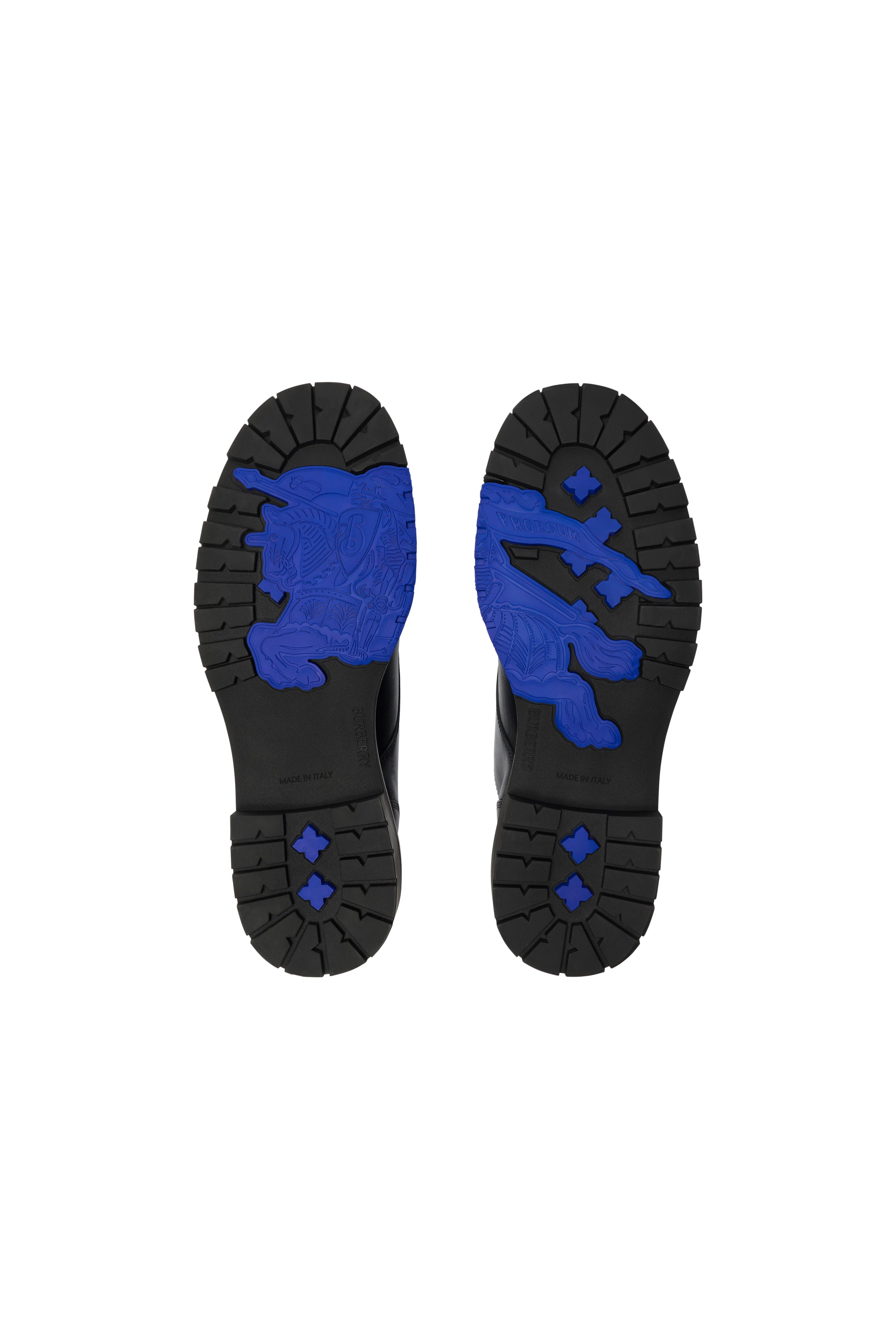 Burberry Leather Rogue Derby Shoes, Alternate, color, 