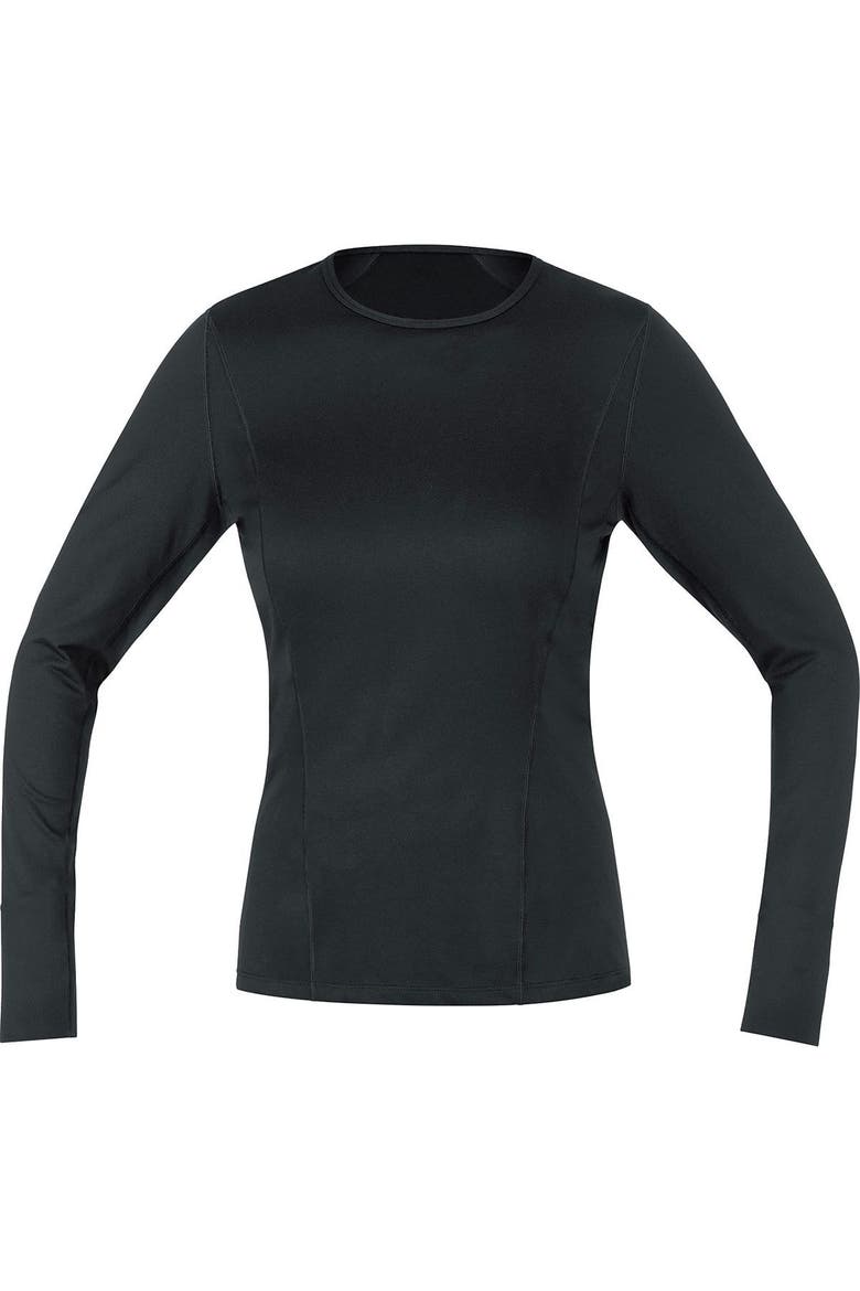Base Layer Thermo Long Sleeve Shirt - Women's, Main, color, Black