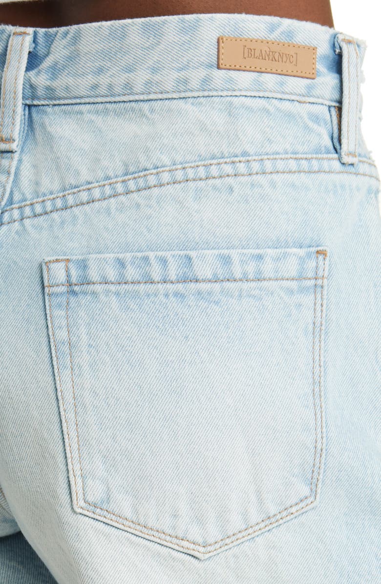 BLANKNYC The Barrow High Waist Cutoff Denim Shorts, Alternate, color,