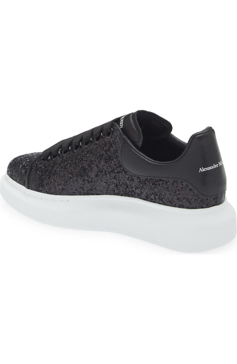 McQueen Oversize Glitter Platform Sneaker, Alternate, color,