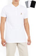 Brave Soul 3-Pack Short Sleeved Polo Shirt