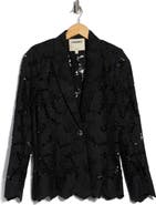 L'AGENCE Clementine Lace Blazer