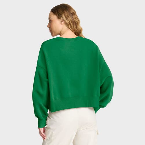 Nike Green Oregon Ducks Oversized Phoenix Arch Pullover Sweatshirt In Green