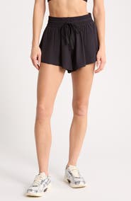 Free People Wild Bloom Performance Shorts