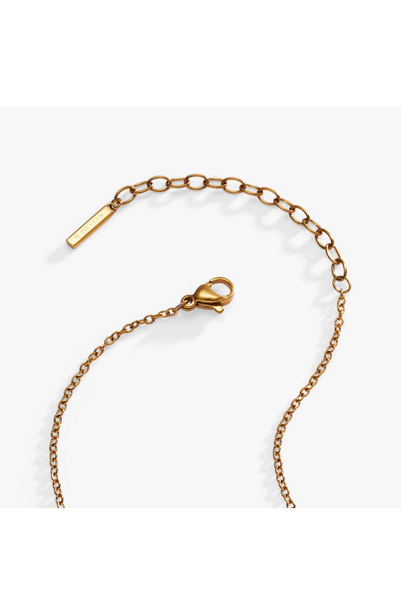 Alex and Ani Pear and Crystal Inline Necklace, Alternate, color, Pearl