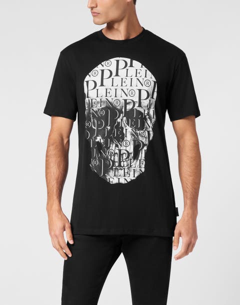T-Shirt Round Neck Ss Print Skull Men
