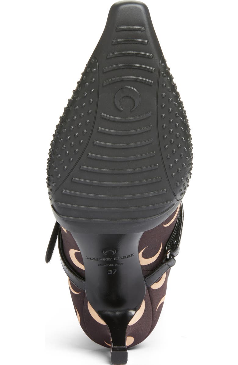 Marine Serre Moon Print Sock Boot, Alternate, color,