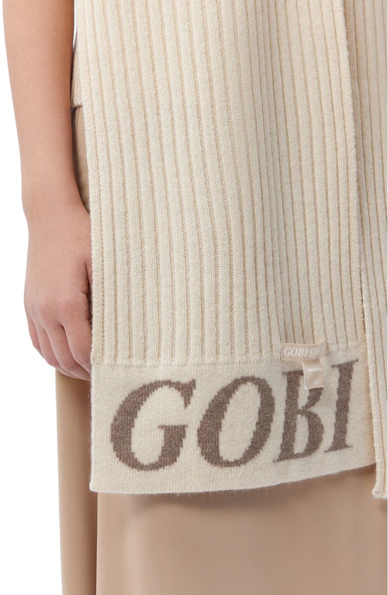 GOBI Mongolian Cashmere Responsible Cashmere Scarf, Alternate, color,