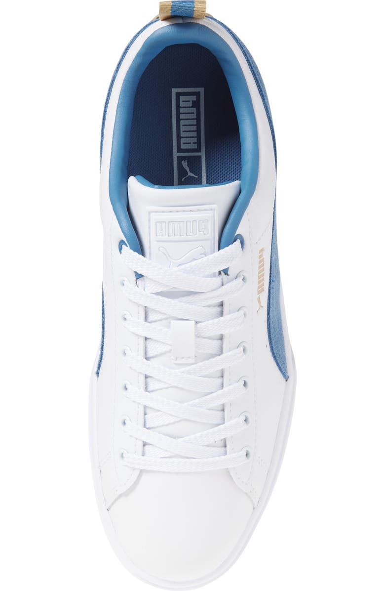 PUMA Mayze Classic Platform Sneaker, Alternate, color, Puma White-Blue Horizon