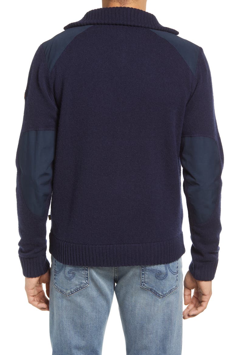 'Koster' Quarter Zip Sweater, Alternate, color, DARK NAVY