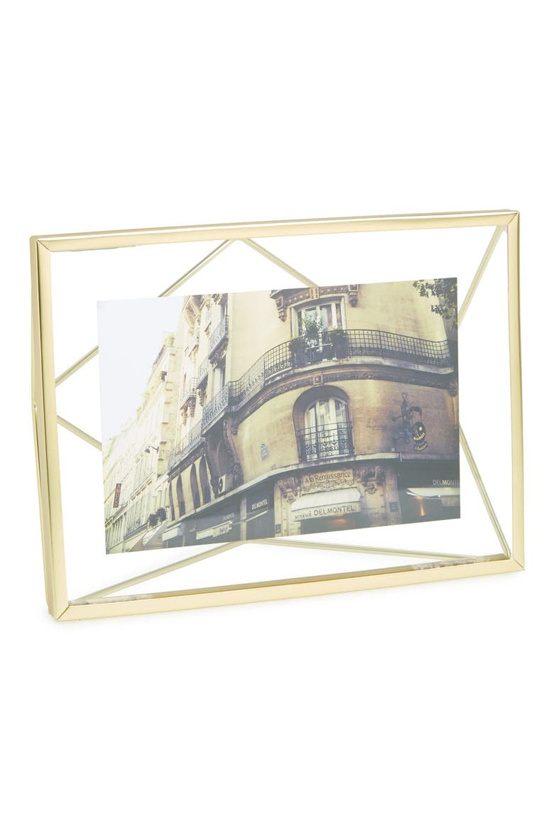 'Prisma' Photo Frame, Alternate, color, GOLD