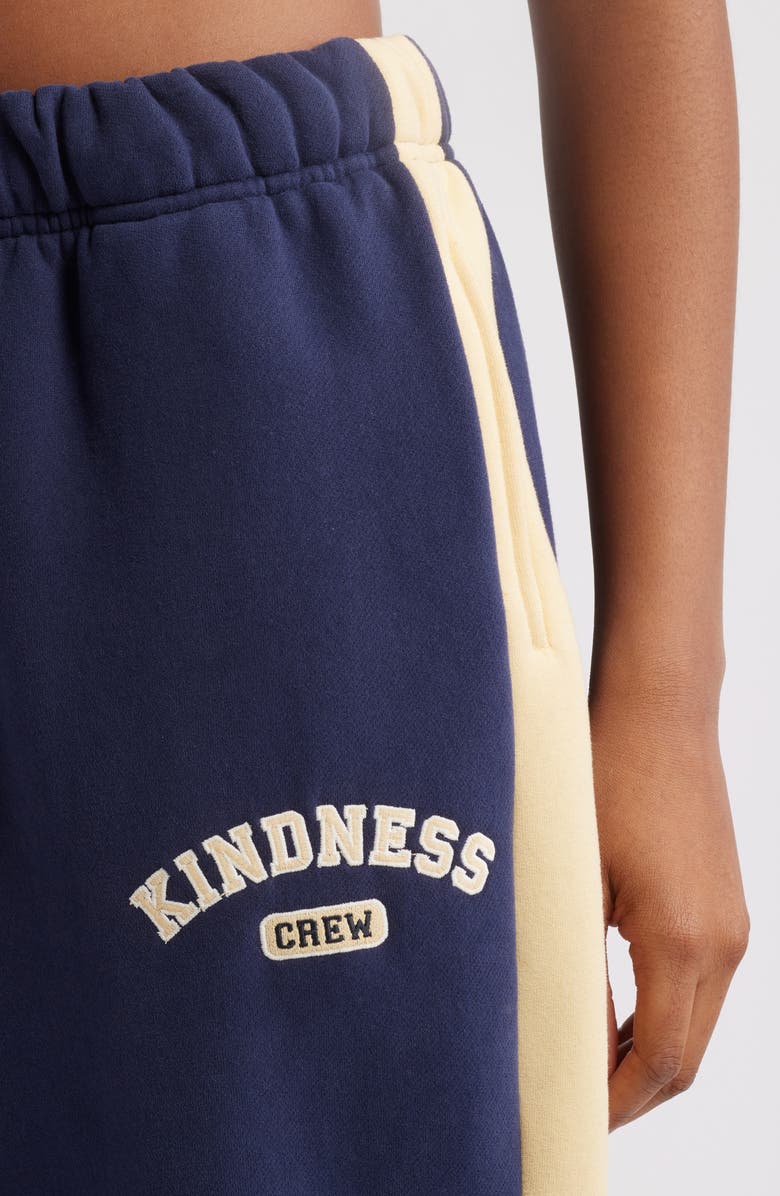 THE MAYFAIR GROUP Kindness Crew Wide Leg Sweatpants, Alternate, color, 