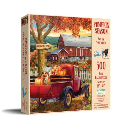 Pumpkin Season 500 piece Jigsaw Puzzle for Adults