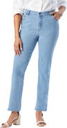 Jessica London True Fit Stretch Denim Straight Leg Jean