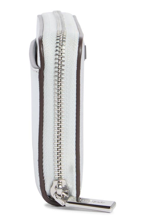 Kate Spade New York Kenzie Metallic Leather Wallet In Metallic