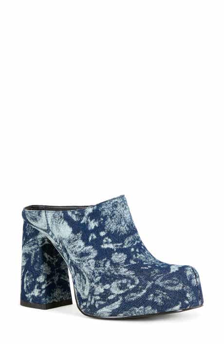 Florea Block Heel Clog