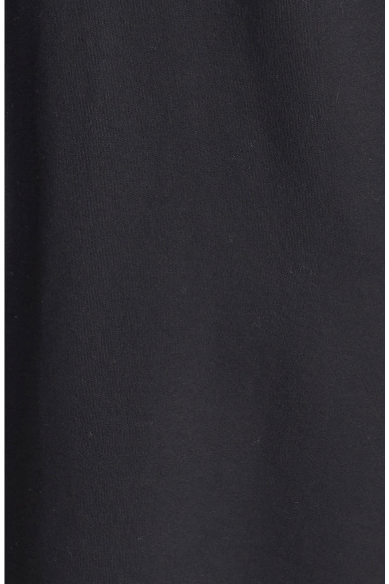 'Matrix' Fleece Open Cardigan, Alternate, color, BLACK