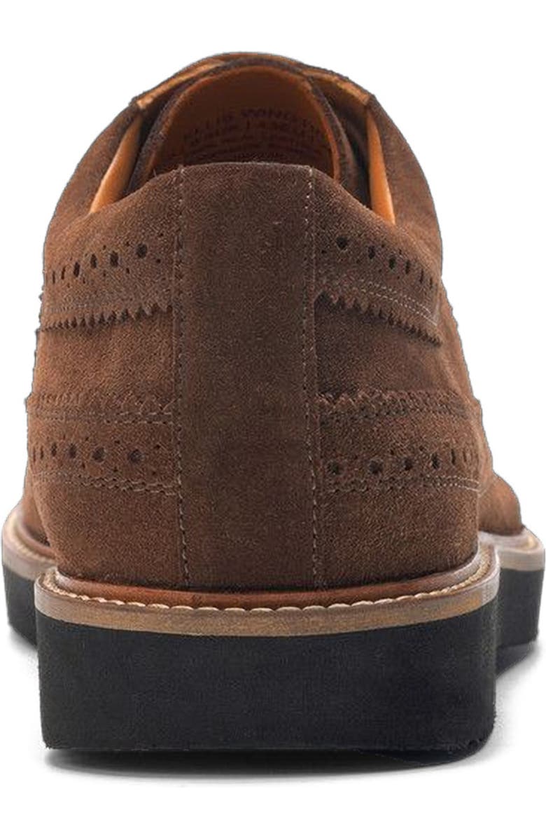 A. Veer Ellis Wingtip Oxford, Alternate, color, Tobacco Suede