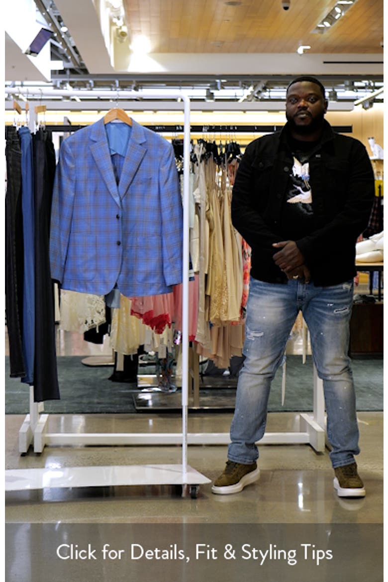 Metro Plaid Wool Sport Coat video