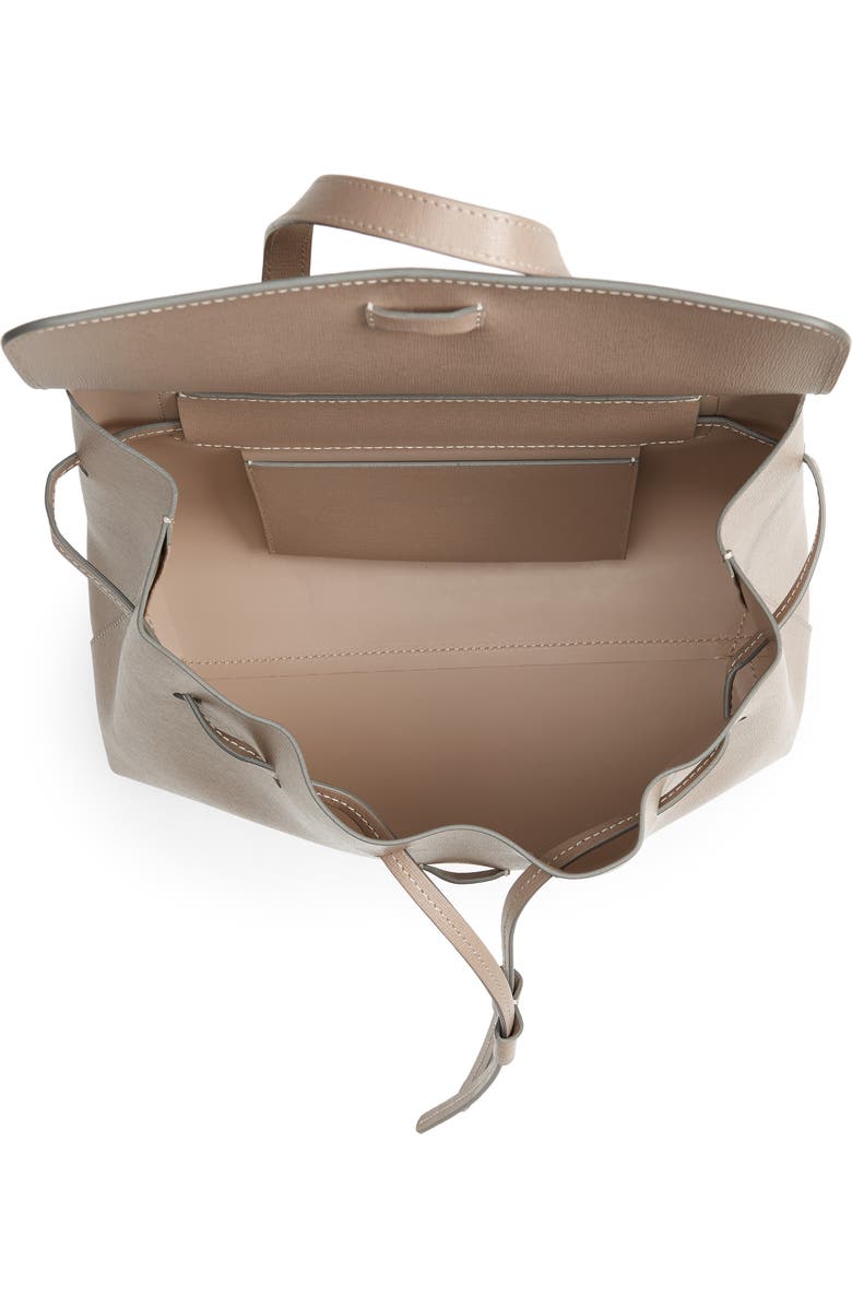 Mansur Gavriel Mini Lady Saffiano Leather Bag, Alternate, color,