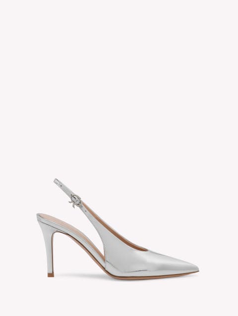 Women's Gianvito Rossi Metallic Heels | Nordstrom