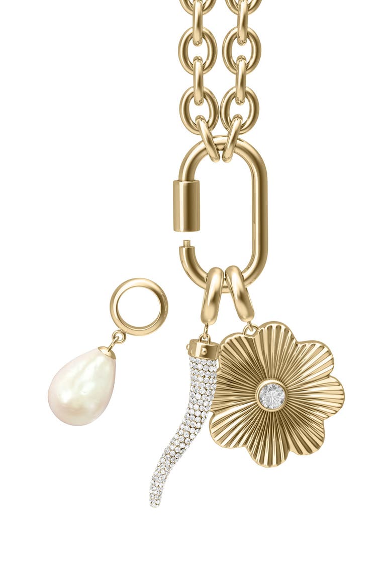 Sutton Charm Pendant Necklace, Alternate, color, GOLD