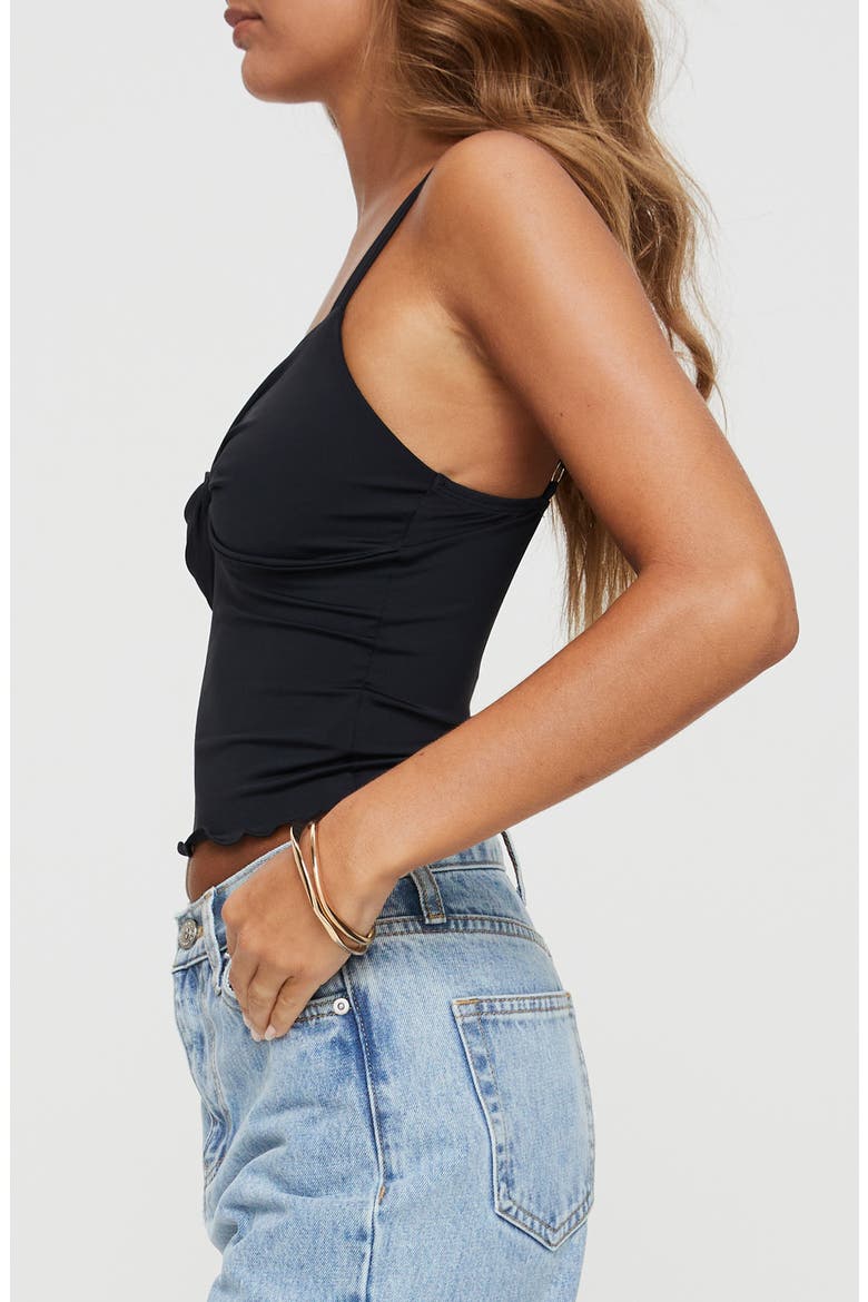 Greyer Stretch Crop Camisole, Alternate, color, BLACK