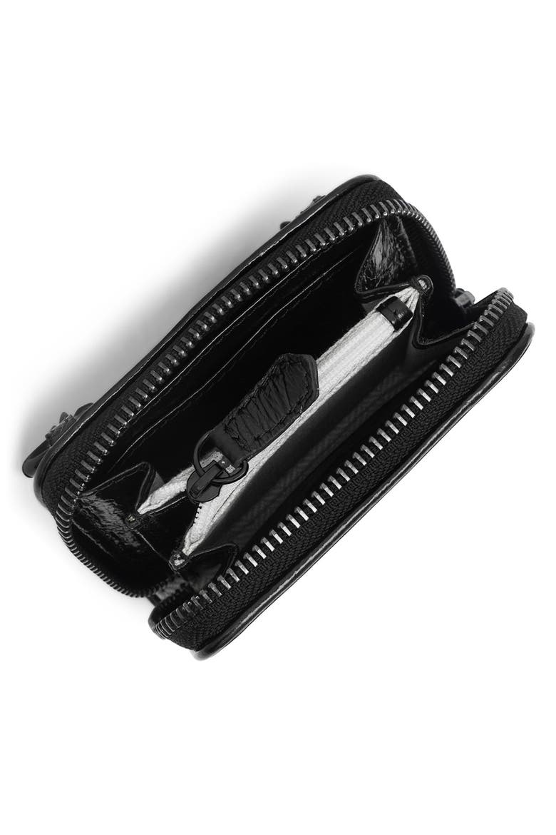 Ace Zip Around Wallet, Alternate, color, BLACK CRINKLE