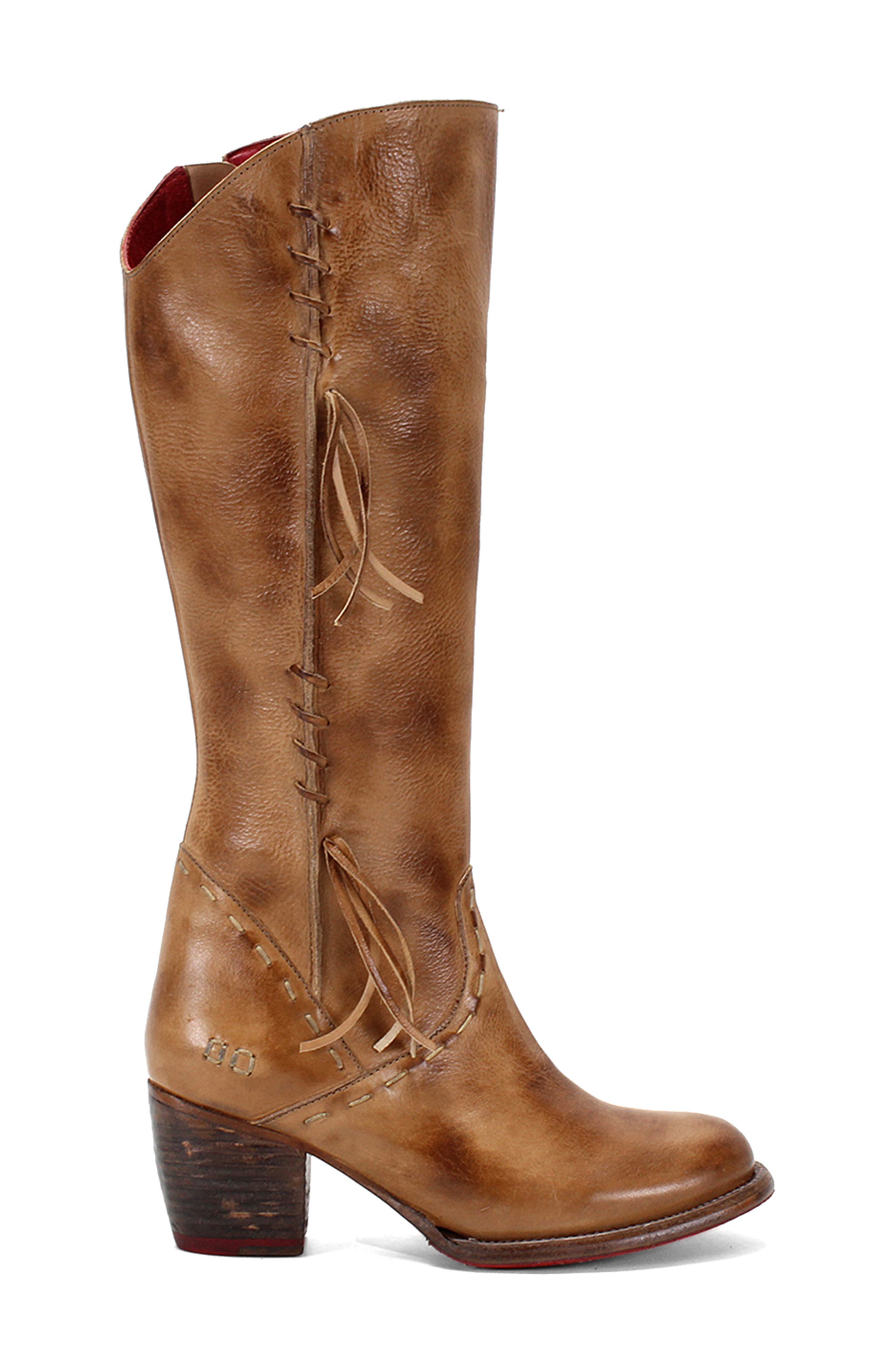 Charis Tall Boot, Alternate, color, TAN RUSTIC